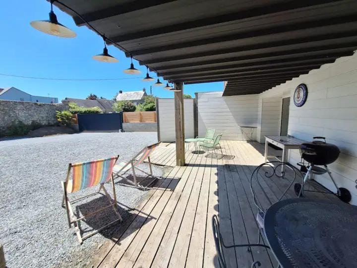 Appartement Moderne Avec Terrasse - Proche Mer Agon-Coutainville Extérieur photo