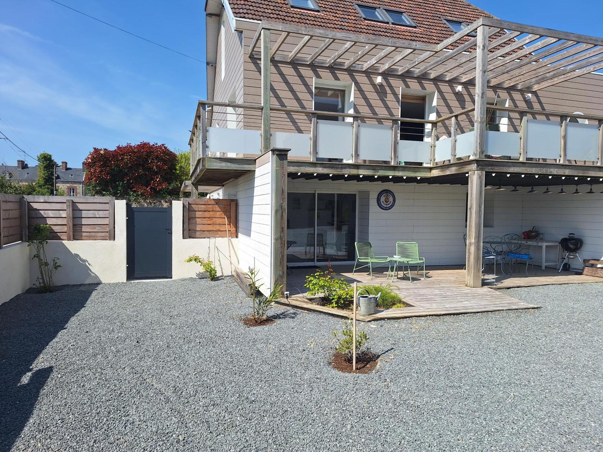 Appartement Moderne Avec Terrasse - Proche Mer Agon-Coutainville Extérieur photo